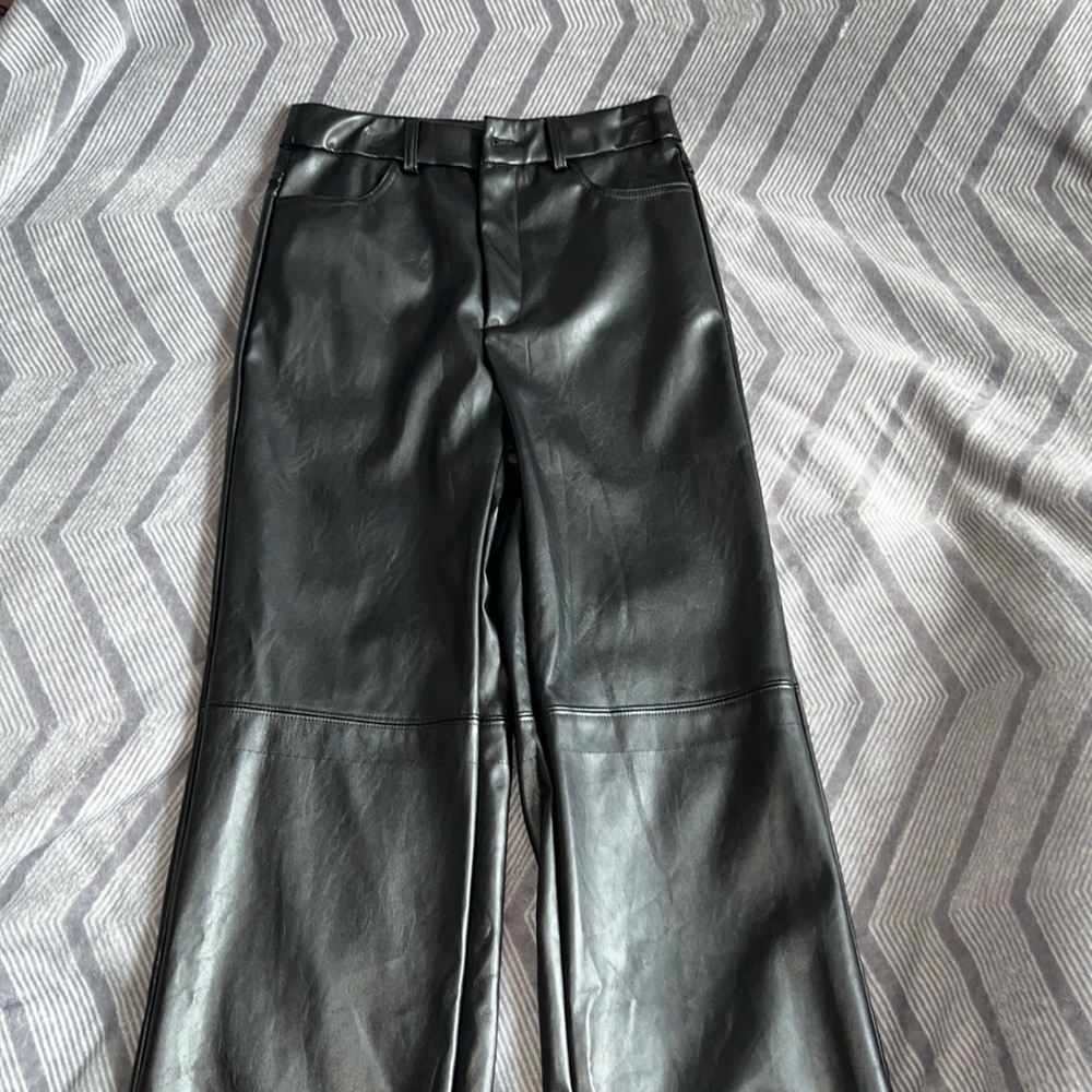 Shein leather pants